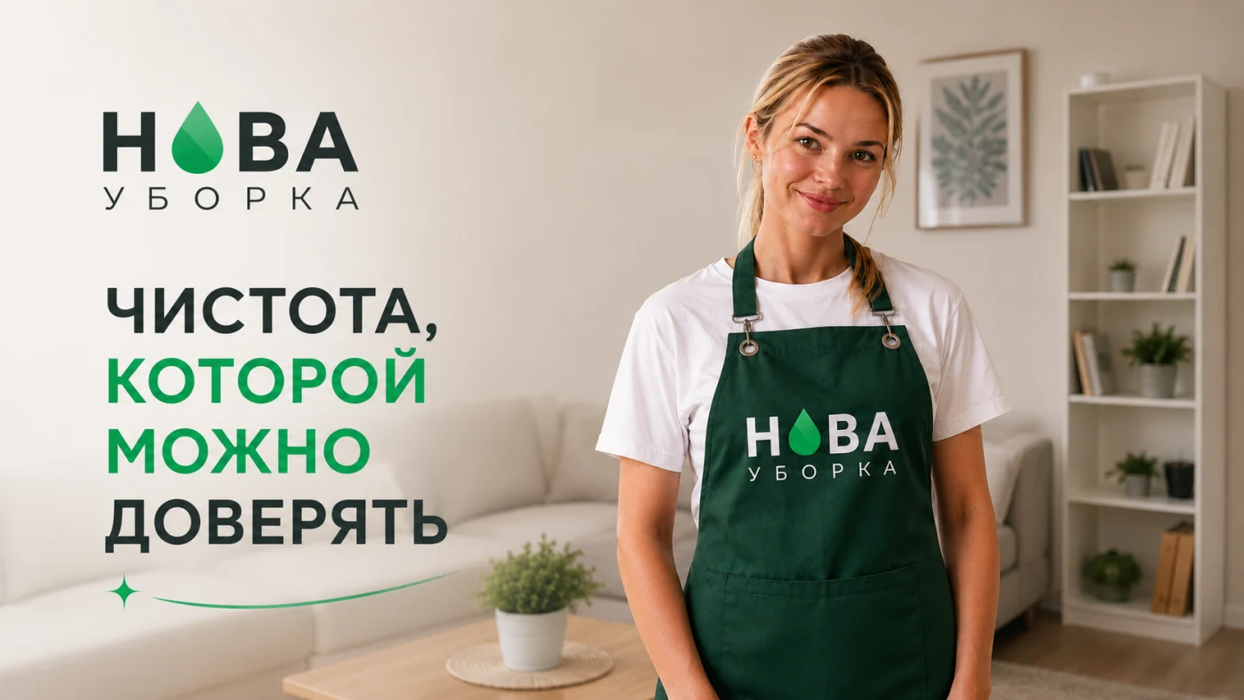 Команда клинеров Нова — профессиональный клининг в Архангельске